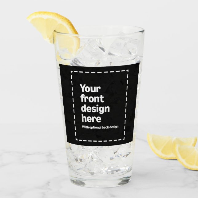 Din Design Här Glaskopp (Framsida Ice)