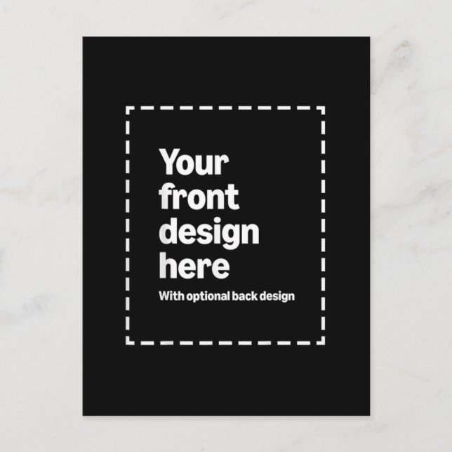 Din Design Här Inbjudan Vykort (Framsida)