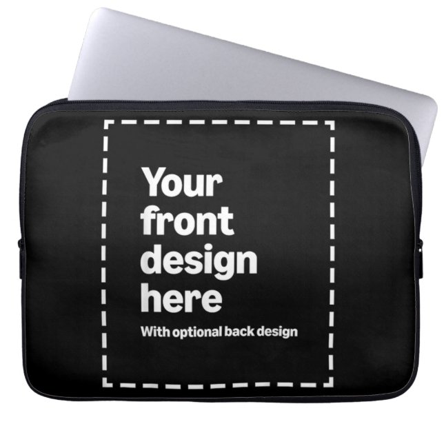 Din Design Här Laptop Fodral (Framsidan)