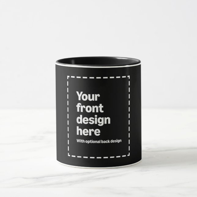 Din Design Här Mugg (Center)