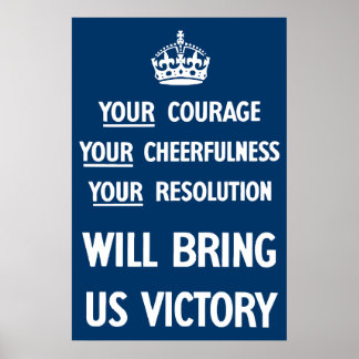 Din djärvhet i din resolution poster