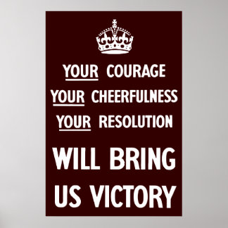 Din djärvhet i din resolution poster