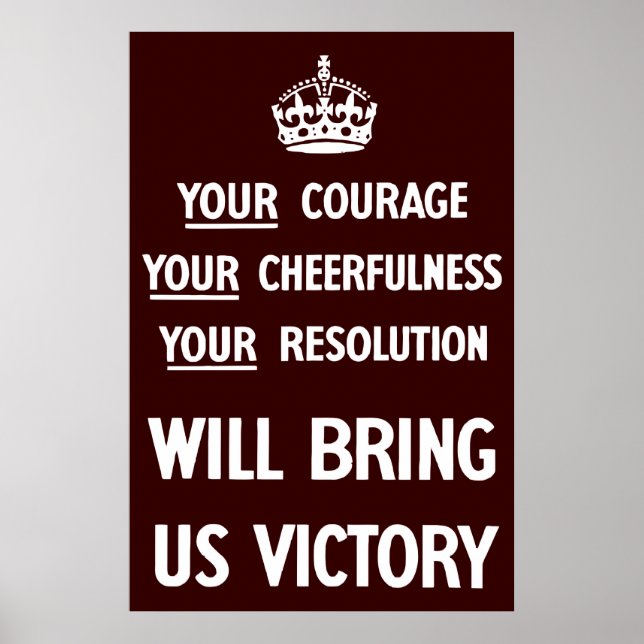 Din djärvhet i din resolution poster (Framsidan)