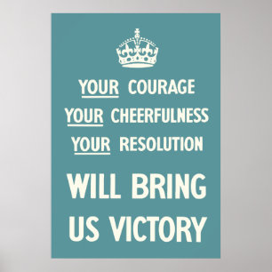 Din djärvhet i din resolution poster