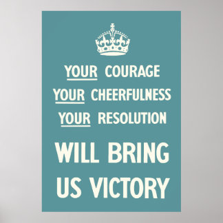 Din djärvhet i din resolution poster