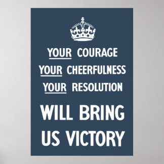 Din djärvhet i din resolution poster