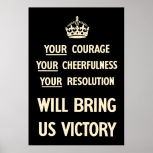 Din djärvhet i din resolution poster