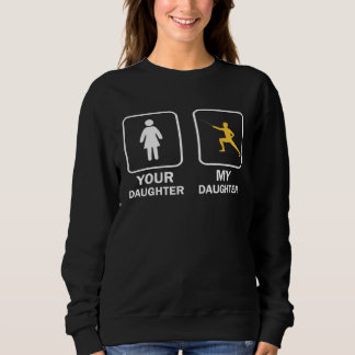 Din Dotter Min Dotter  Fäktning Fäktare T Shirt