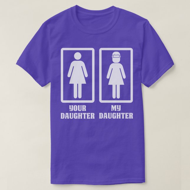 Din dotter min walder Sh T Shirt (Design framsida)