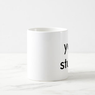 din dumma kaffemugg för vänsterhänt folk!