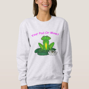 Din dyn eller min? Dam ljust grå T Shirt