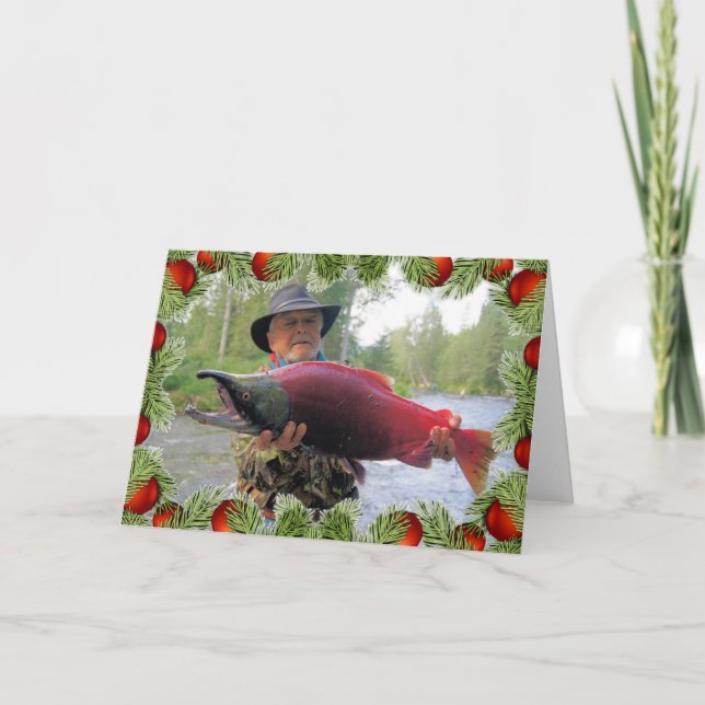 Din egen Anpassningsbar för fotofiske Kort (Framsida)