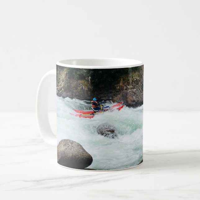 Din egen flodfoto kaffemugg (Framsida vänster)