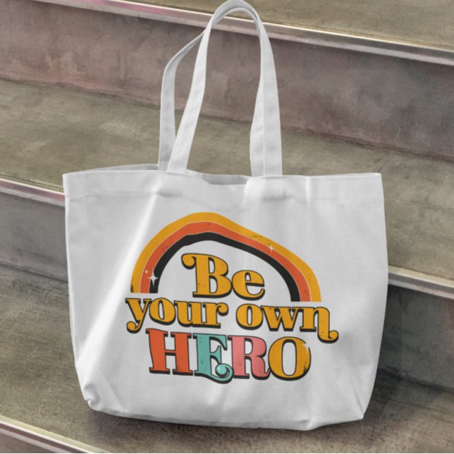 Din egen Hero Tote-bag Tygkasse (Skapare uppladdad)