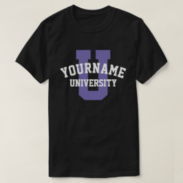 Din egen Personlig Universiteten Logotyp T-Shirt