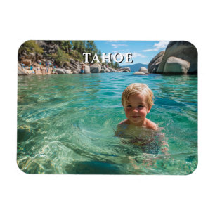 Din egen personliga resebild magnet