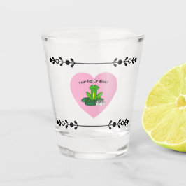 Din eller Min? Alla hjärtans dags shotglas