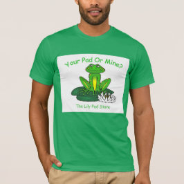 Din eller Min - Herrar Ljusgrön T Shirt
