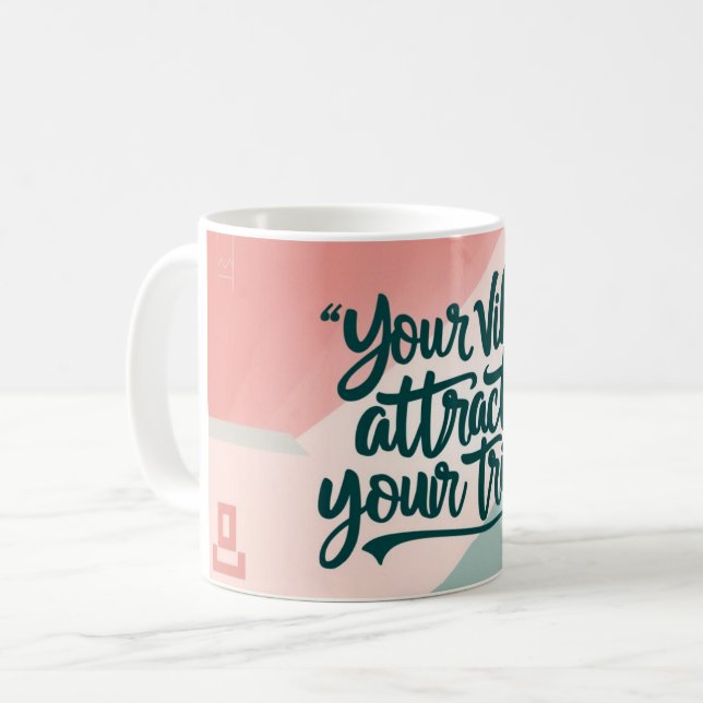Din Energi Lockar Din Krets Kaffemugg (Framsida vänster)