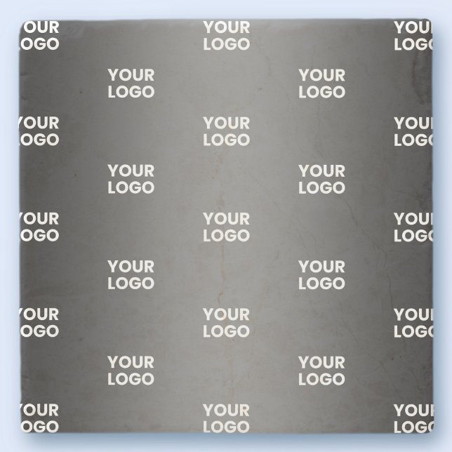 Din enkla repeterande Logotyp | Svart och Grått-öv Stenunderlägg (Skapare uppladdad)