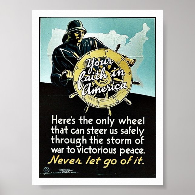 Din Faith America Poster (Framsidan)