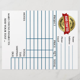 Din faktura brevhuvud