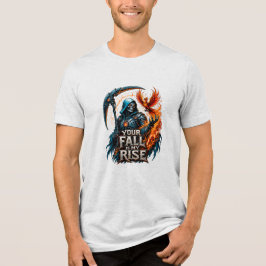 Din Fall Är Min Uppgång Reaper Handelsmotivation T Shirt
