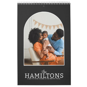 Din familjefotmånad efter månad, Personlig Cale Kalender