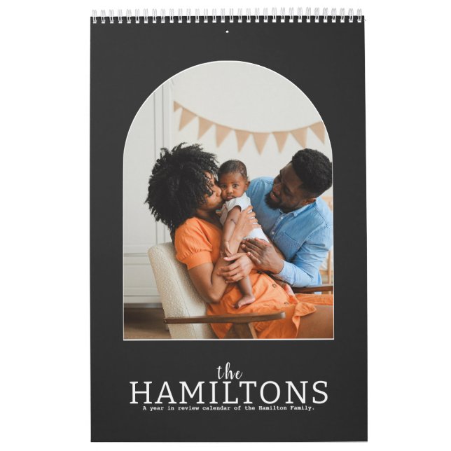 Din familjefotmånad efter månad, Personlig Cale Kalender (Omslag)