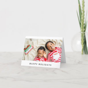 Din familjs fotojul Hälsning Helgkort