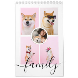 Din familjs fotomånad efter månad, Personlig Kalender