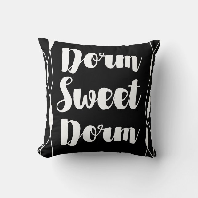 Din färg-choise Dorm Sweet Dorm Kudde (Framsida)