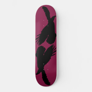 Din Färg - Eagle-flygskateboard - Silhouette Mini Skateboard Bräda 18,5 Cm