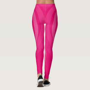 Din Färg - Rosa Hearts Kärlek Pulses Leggings 
