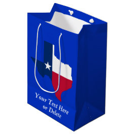 Din Färg/text Texas Statlig flagga Blue & Red