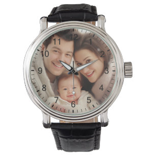 Din favoritfamiljs fotopapperur armbandsur