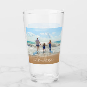 Din favoritfotoglassgåva med Anpassningsbar text Glaskopp