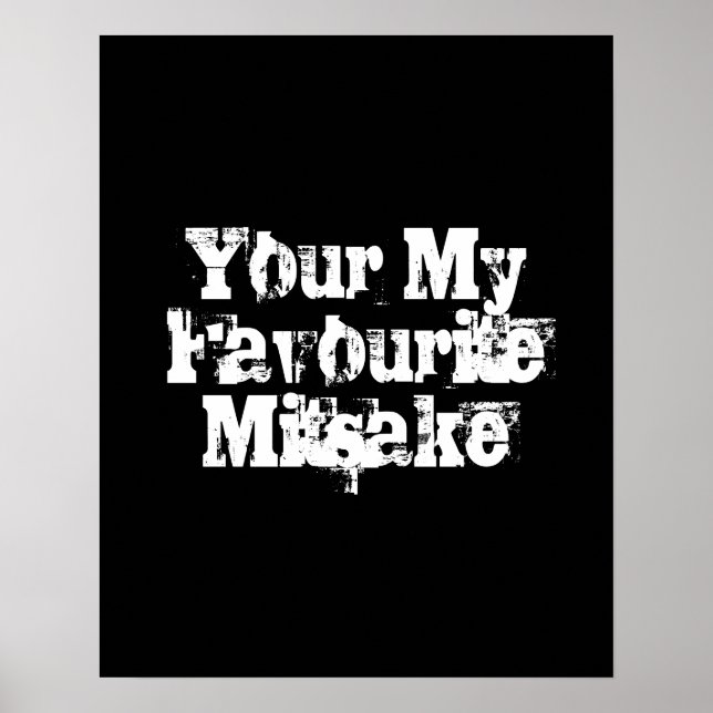 Din favoritMitsaké Poster (Framsidan)