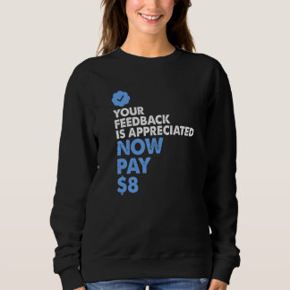 Din feedback har uppskattats Betala nu 8 T Shirt