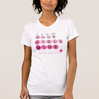 Din flickor och min lagskjorta t-shirt