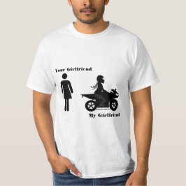 Din flickvän, min Flickvänmotorcykel Tröja