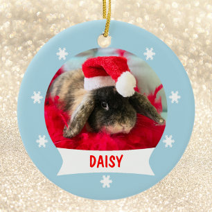 Din fotboja Snowflake jul Ornament