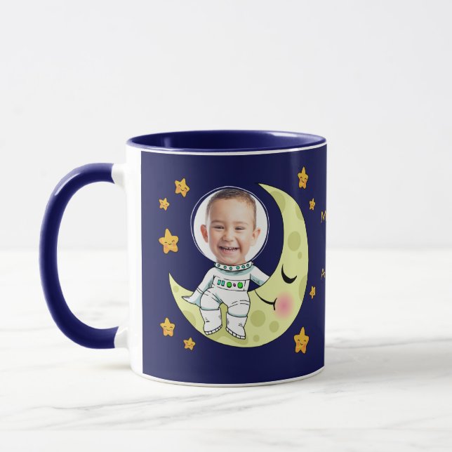 DIN FOTO-anpassningsbar Astronaut mugg (Vänster)
