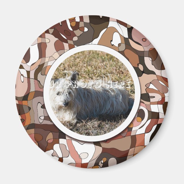 DIN foto för  Hund Magnet (Framsidan)