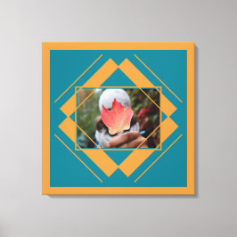 DIN FOTO i kanvastrycket Geometric Mönster Canvastryck