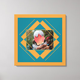 DIN FOTO i kanvastrycket Geometric Mönster Canvastryck