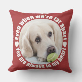 DIN FOTO LÅNGT UTANFÖR Kärlek dekorativ kudde