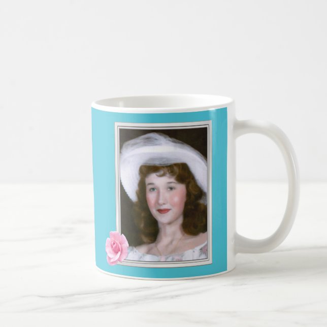 Din foto- och textanpassningsbar skrivev ut muggen kaffemugg (Höger)
