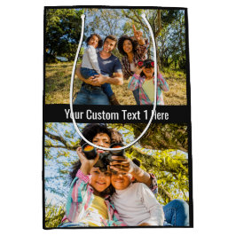 Din foto, Text- och Färg-presentpåse