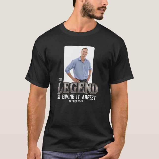 Din fotoförklaring Pension T Shirt (Framsida)
